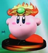 Fire Kirby trophy (SSBM)