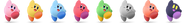 Kirby's colors in SSBU