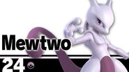 24 Mewtwo – Super Smash Bros