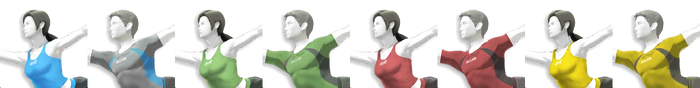 Wii Fit Trainer Palette (SSB4)