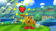 Pac-Man's Neutral Special Move, Bonus Fruit.