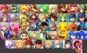 SSB 3DS starting roster.jpg (81 KB) The starting roster in Super Smash Bros. for Nintendo 3DS.