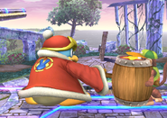 King Dedede's Side Smash Attack.