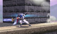 Marth using Dashing Assault.