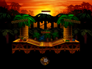 Kongo Jungle N64 in Super Smash Bros. Melee.