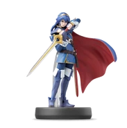 Lucina's amiibo figure.