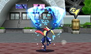 Greninja's Up Smash Attack.