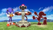 Game & Watch, R.O.B., and Sonic