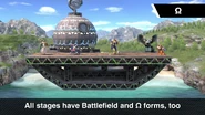 Ω form in Super Smash Bros. Ultimate