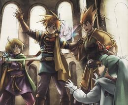 Golden Sun promo art