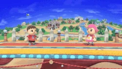 Villager Up B SSBU