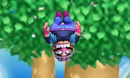 Wario's down aerial attack.