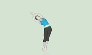 Wii Fit Trainer's up aerial.