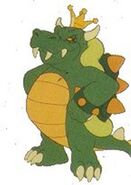 King Koopa (with voice clips from the Super Mario Bros. Super Show)