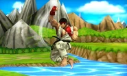 Ryu's up aerial.