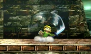 Toon Link's up tilt.