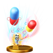 Dr. Mario's Wii U Final Smash Trophy