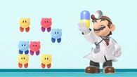 Photo from Sakurai's Twitter celebrating the anniversary of Dr. Mario