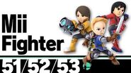 51-53 Mii Fighter – Super Smash Bros