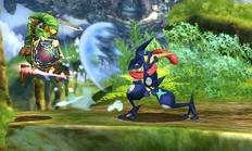 Greninja's infinite jab.