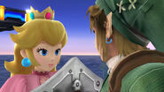 Peach with Link