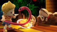 Lucas Rope Snake SSBWU.png (3.93 MB) Lucas with DK.