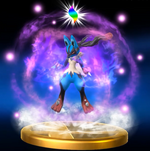 Mega Evolution (Lucario) Trophy