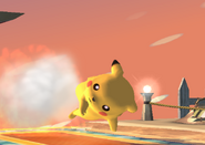 Pikachu's Side Special Move, Skull Bash.