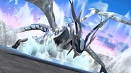The beginning of Corrin's Final Smash: Torrential Roar.