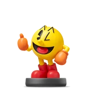 Pac-Man's amiibo figure.