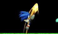 Sonic's up tilt. Hits twice.