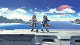 Fox Up B SSBU