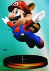 Raccoon Mario trophy (SSBM)