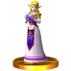 SSB3DS Zelda (Ocarina of Time) Trophy.png