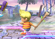 Lucas's Side Smash Attack.