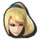 SSB4 Wii U Zero Suit Samus Stock Icon (Alt 7)