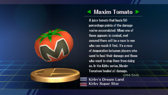 Maxim Tomato Smashpedia Fandom - ssbb trophy red team roblox