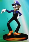 Waluigi trophy (SSBM)