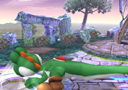 Yoshi DT.png (531 KB) Yoshi's Down tilt.