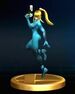 Zero Suit Samus Trophy