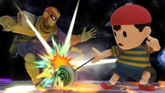 Ness Yoyo.png (2.13 MB) Ness performing a Side Smash Attack against Captain Falcon.