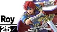 25 Roy – Super Smash Bros