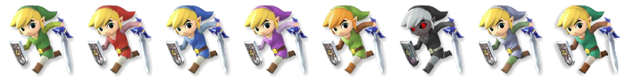 Toon Link Palette (SSB4)