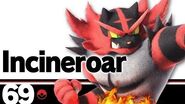 69- Incineroar – Super Smash Bros