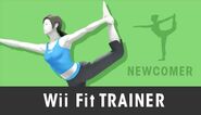 Wii Fit Trainer's newcomer profile picture on the official website!