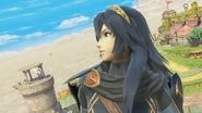 Smash Bros Lucina 1.jpg (195 KB) Lucina idling on Skyloft
