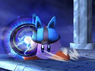 Kirby's Aura Sphere.