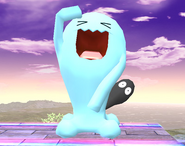 Wobbuffet in Super Smash Bros. Brawl.]]