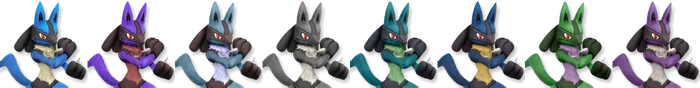 Lucario Palette (SSB4)