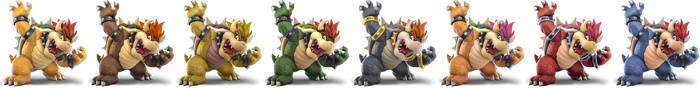 Bowser Palette (SSBU)